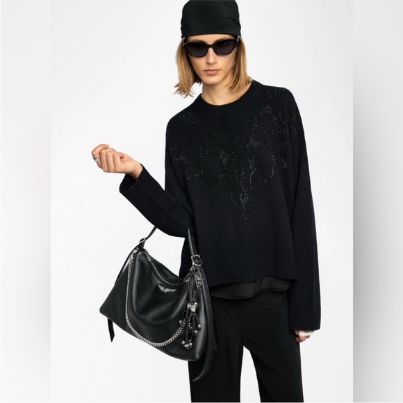 Zadig &Voltaire Markuz Cashmere Sweater $578 New without tag
